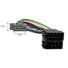 Cable ISO pour autoradio PANASONIC CQ-HX1003N CQ-HX1083N CQ-HX2083N CQ-RDP383N