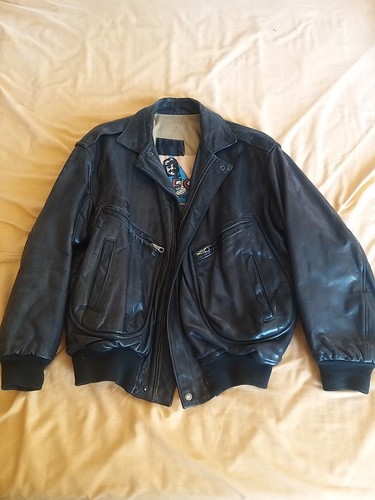 Rare blouson cuir aviateur - blouson,