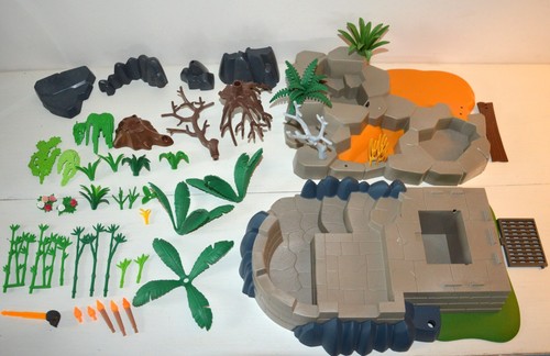 Lot jouet playmobil île - lot,