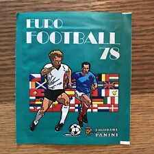 Original Panini Foot Euro Football 78 Europa Cup 78 Bag Pouch