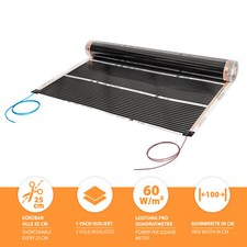 Chauffage Au Sol Électrique Infrarouge Pour Vinyle Et Stratifié