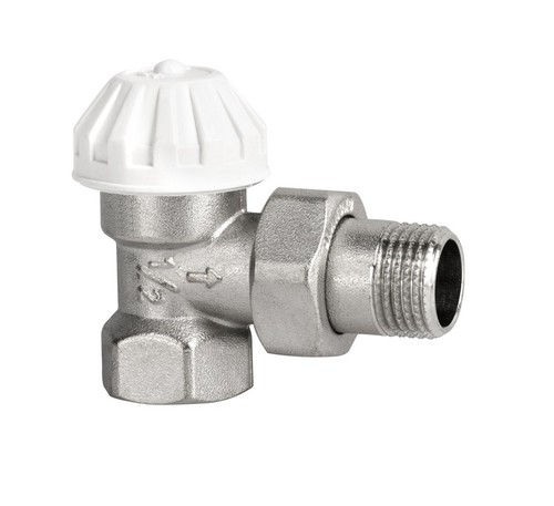 Vanne thermostatique angle - angle, de