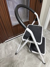 escabeau/Marche Pied Blanc