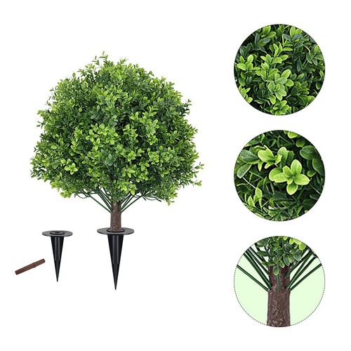 Arbre boule buis artificiel - en,
