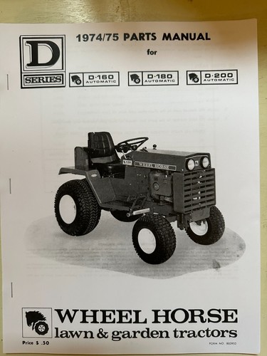 1974 1975 wheel horse - 1974-1975,