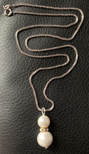 Sterling silver double - silver,