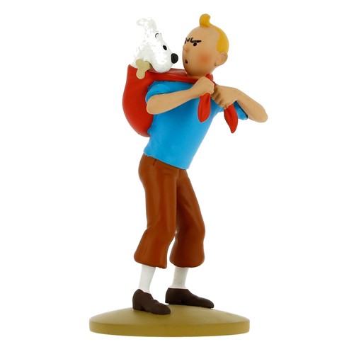 Tintin brings back snowy 13cm - tintin,