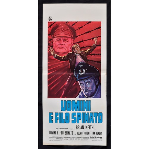 Affiche hommes fil barbelé - affiche,