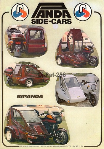 Brochure panda side car - brochure,