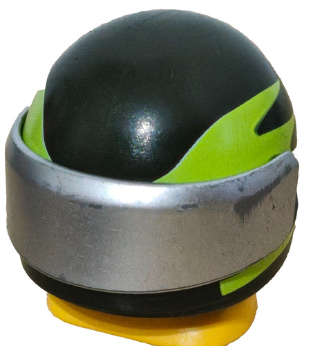 Playmobil casque noir pilote - casque,