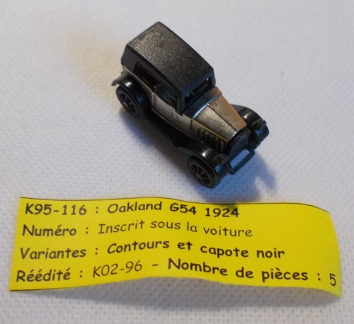Kinder voiture ancienne - kinder,