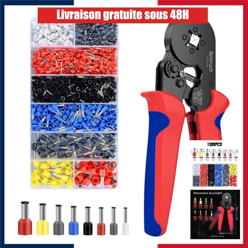 Pince sertir 10 mm - à, 0,25-10