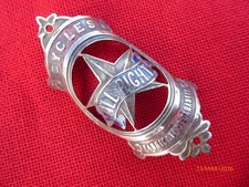 Ancienne Plaque  de Vélo