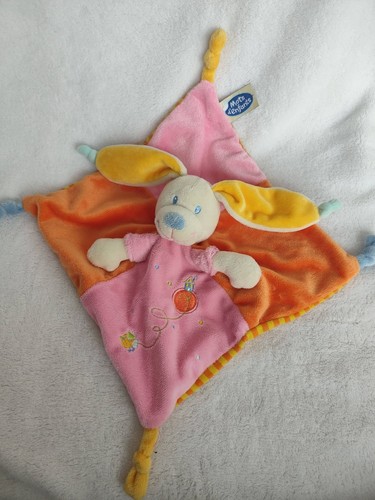 Doudou lapin plat mots - doudou,
