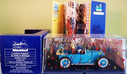 Tintin voiture apparat n - tintin,