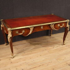Bureau style antique Louis XV table grand meuble bronze doré 20ème siècle 900