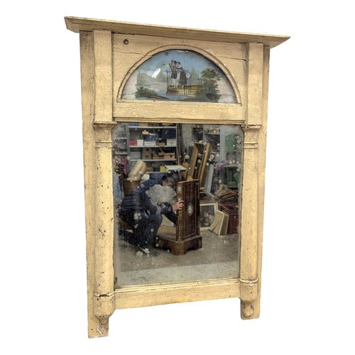Miroir trumeau style louis - trumeau,