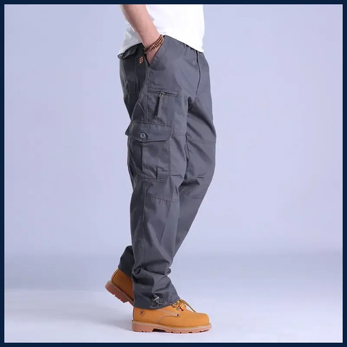 Hombre algodón cargo - hombre,