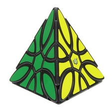 Forme De Trèfle Pyramide Magic Cube Speed Cube Puzzle Twist Jouets Pour Enfants