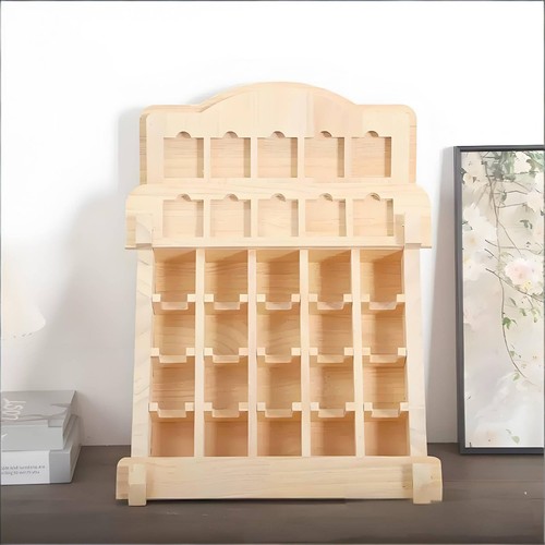 Présentoir cartes bois - de,