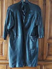 Veste noire en simili cuir