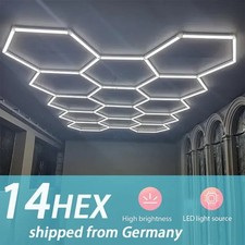 14-sixty LED lighting, honeycomb garage light, LED tube, ceiling lighting for