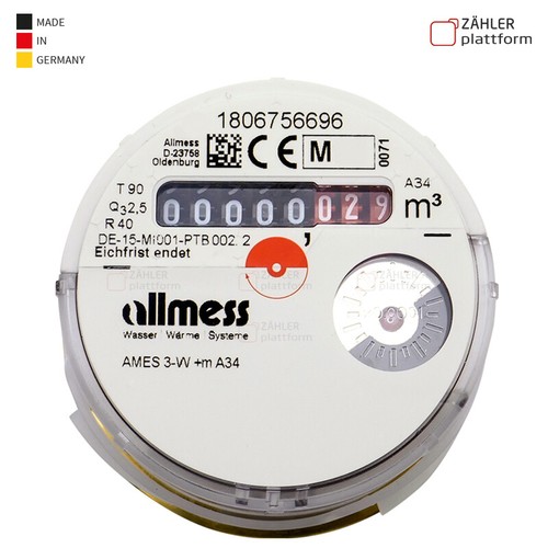 Allmess compteur eau - compteur, capsule