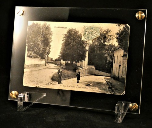 Présentoir plexi pour carte - présentoir,