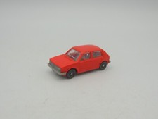 Electric train - red golf car - Fleischmann 1/87 miniature decor HO