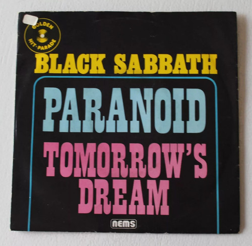 Black sabbath paranoid - black,