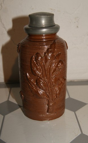 Ancien pot tabac grés - pot, à