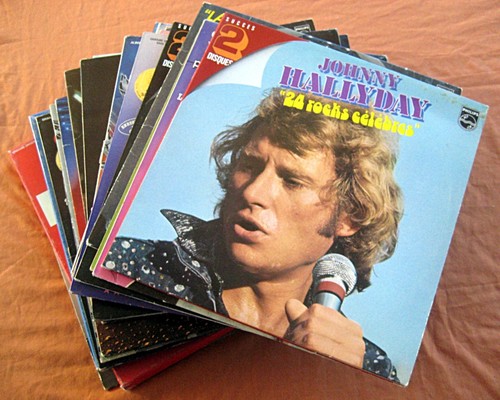 Johnny hallyday lot bradé - lot,