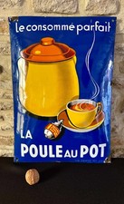 RARE...ANTIQUE ENAMEL PLAQUE...