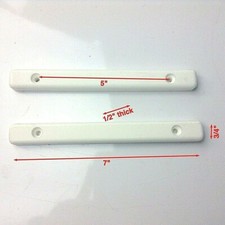 Sea Hunt Boats White Starboard Cleat Holder    Set of 2