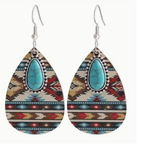 Boucles oreilles zuni - d'oreilles,