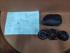 MOULINET DE PECHE A LA MOUCHE SYSTEM 2 FLY REELS + 2 BOBINES SACOCHE ET NOTICE