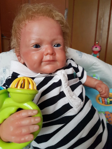 Bébé reborn petit - petit, blondinet