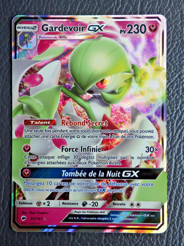 Carte pokemon gardevoir gx - pokemon,