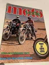 Moto verte N° 35 1977 Ossa 350 Super Pioneer , salon compétition la Bastille etc