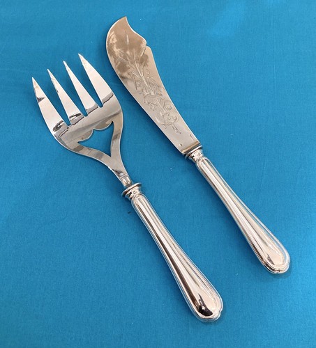 Christofle fish serving - christofle,