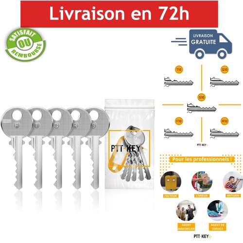 Lot clés ptt - lot, 5