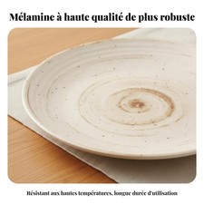 Service de table en mélamine