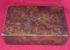 Coffret ancien en placage