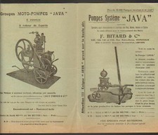 BORDEAUX (33) WINE PUMP & BEER / GASOLINE PUMP ""JAVA"" Tract