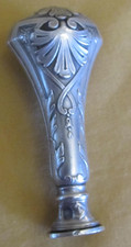 Sceau cachet ancien en argent