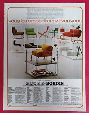 Press advertisement: Les Boutiques ROCHE-BOBOIS - 1975 