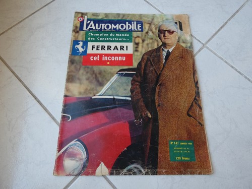 Magazine automobile 141 1958 - magazine, l'automobile