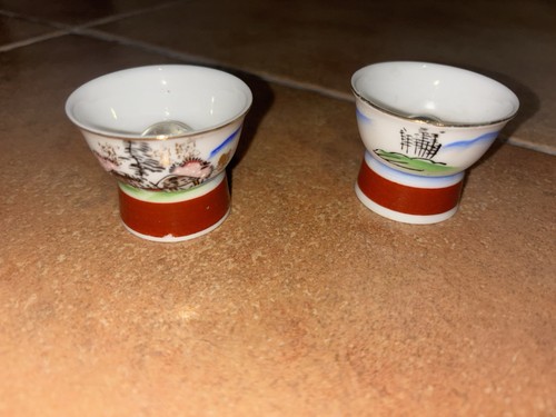 Lot tasse saké avec - tasse, à