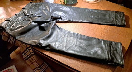 Langlitz men black leather - langlitz, men's