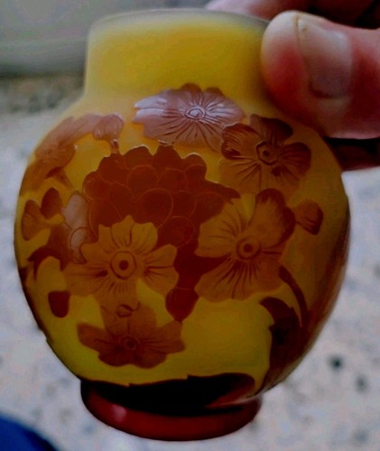 Vase émile gallé - émile, miniature